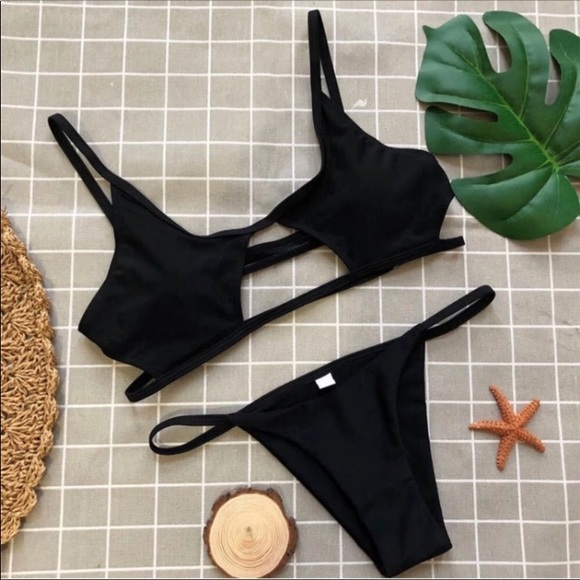Boutique Other - Black bikini brand new, never worn